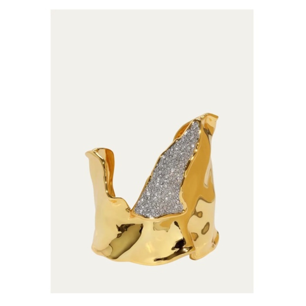 ALEXIS BITTAR
Solanales Crystal Folded Cuff Bracelet - Picture 9 of 9